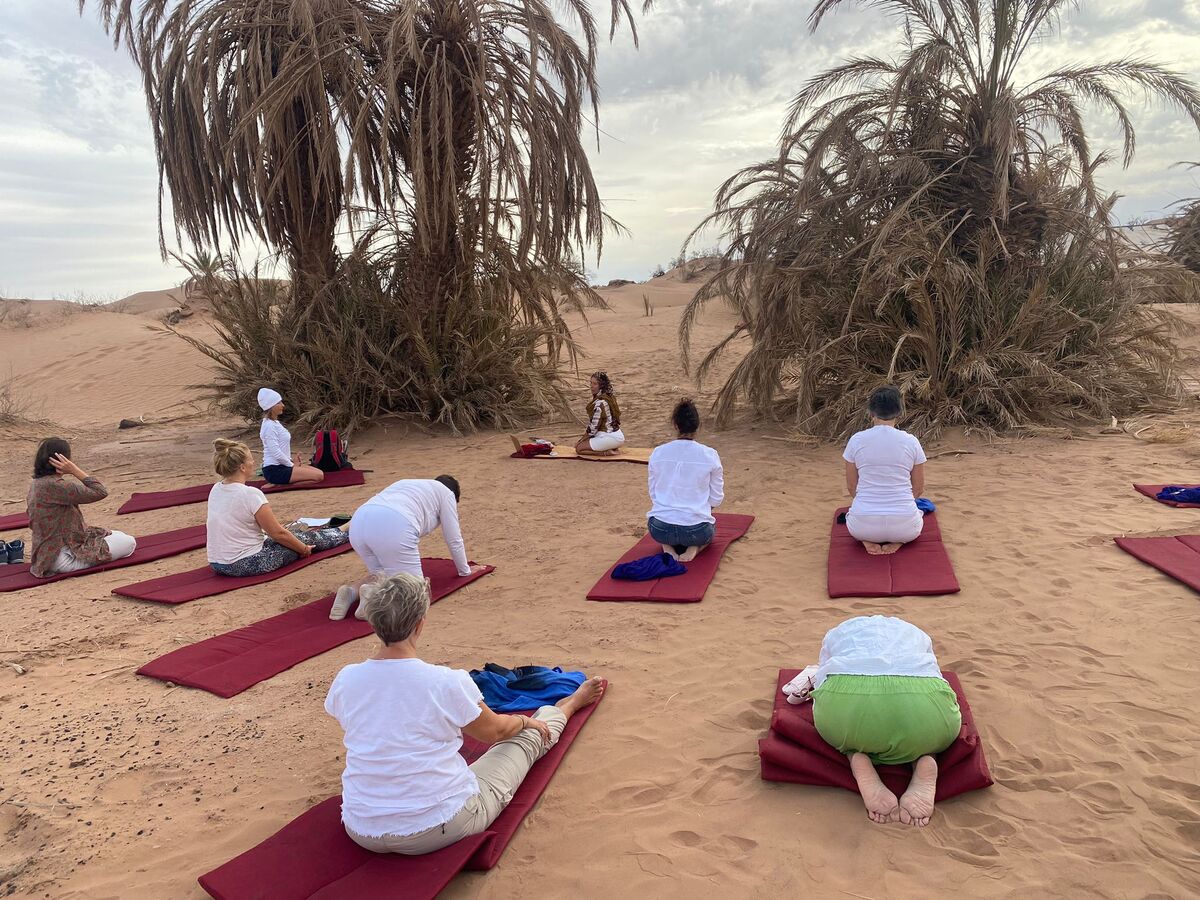 RETRAITE DANS LE DESERT MAROCAIN