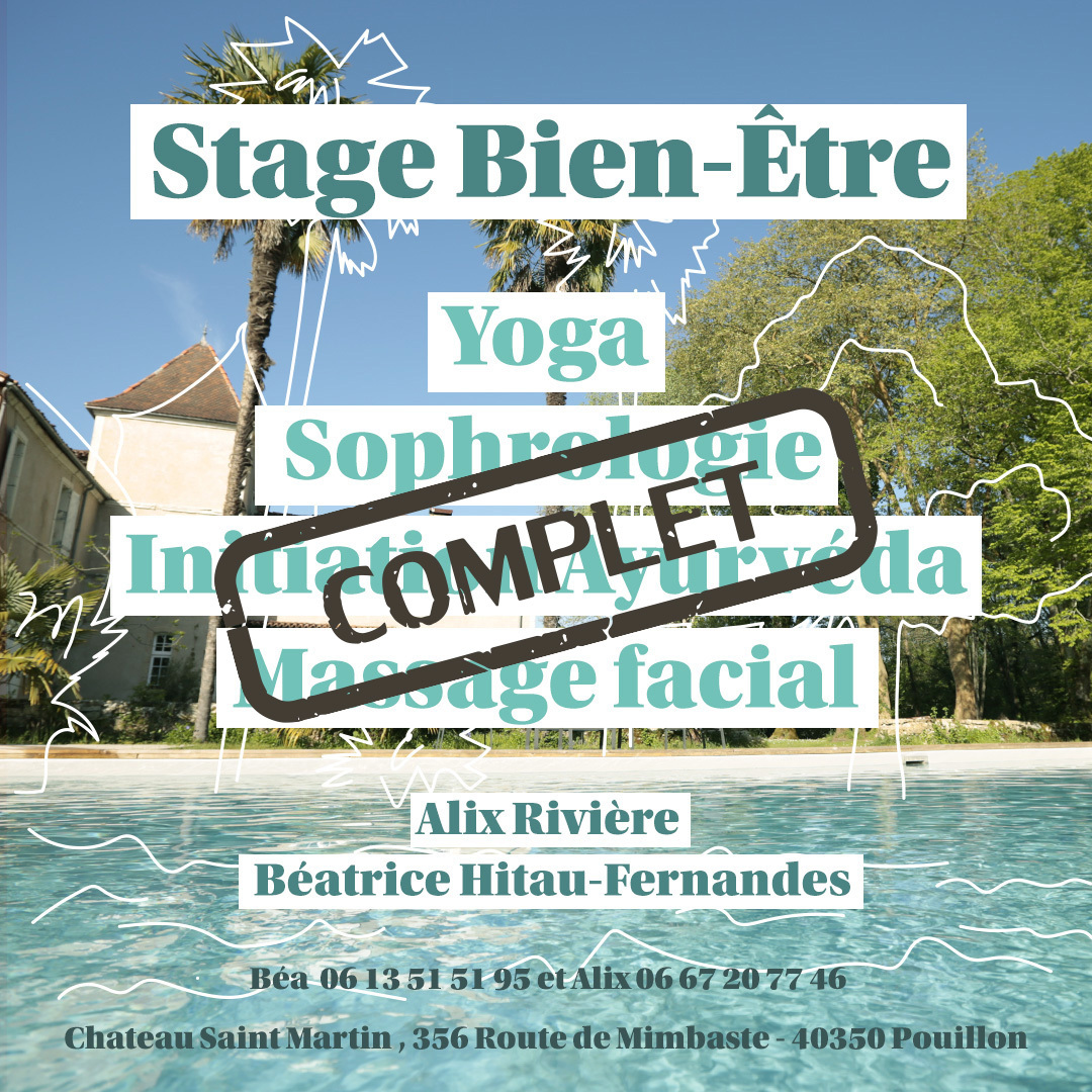 Stage Bien -Etre Landes 5 et 6 juin 2021